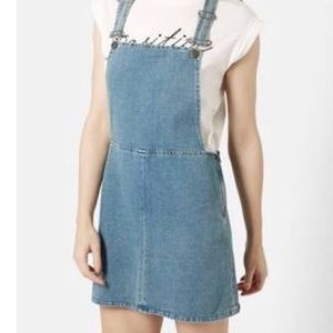 Topshop denim jumper